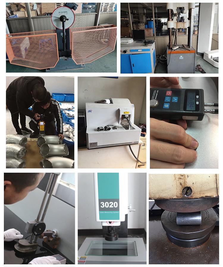 Test equipment of Stainless Steel Flanged Y-Strainer